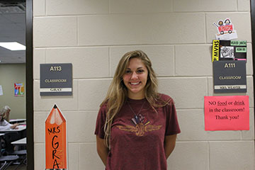 ATHLETE of the Month Julia Wayer brings her all to volleyball.
