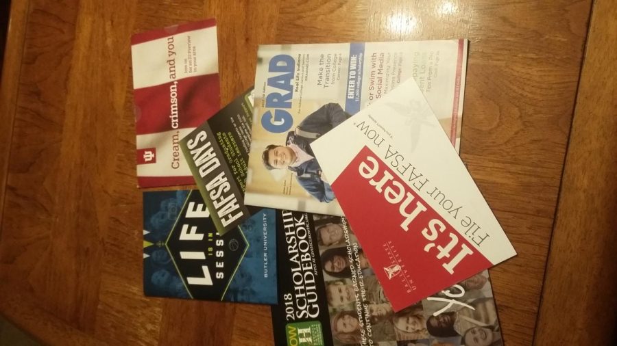 Packets from colleges
