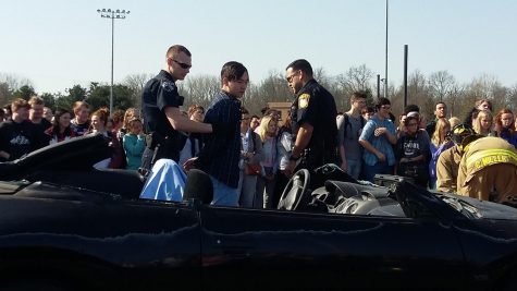 A student is arrested for the simulation.