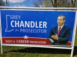 Grey Chandler for prosecutor