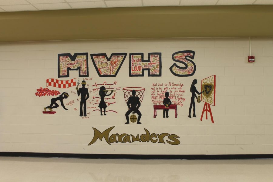 Mural showcasing what MV has to offer