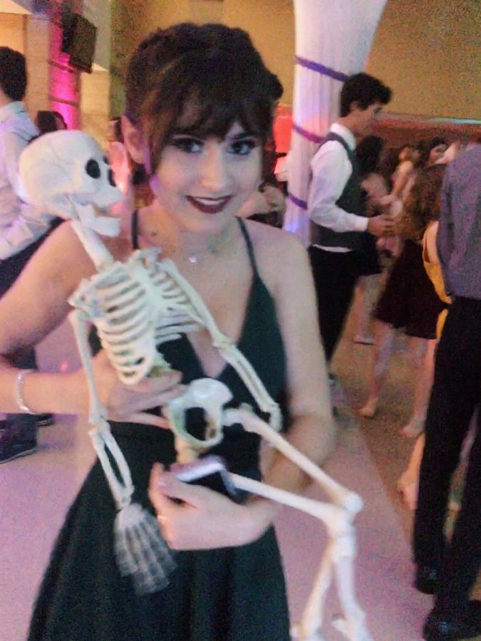 Madalyn C. With Skeleton