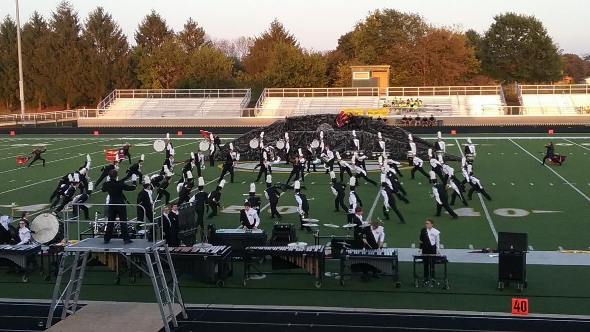 The band placed second at their competition at Greenwood on September 23.