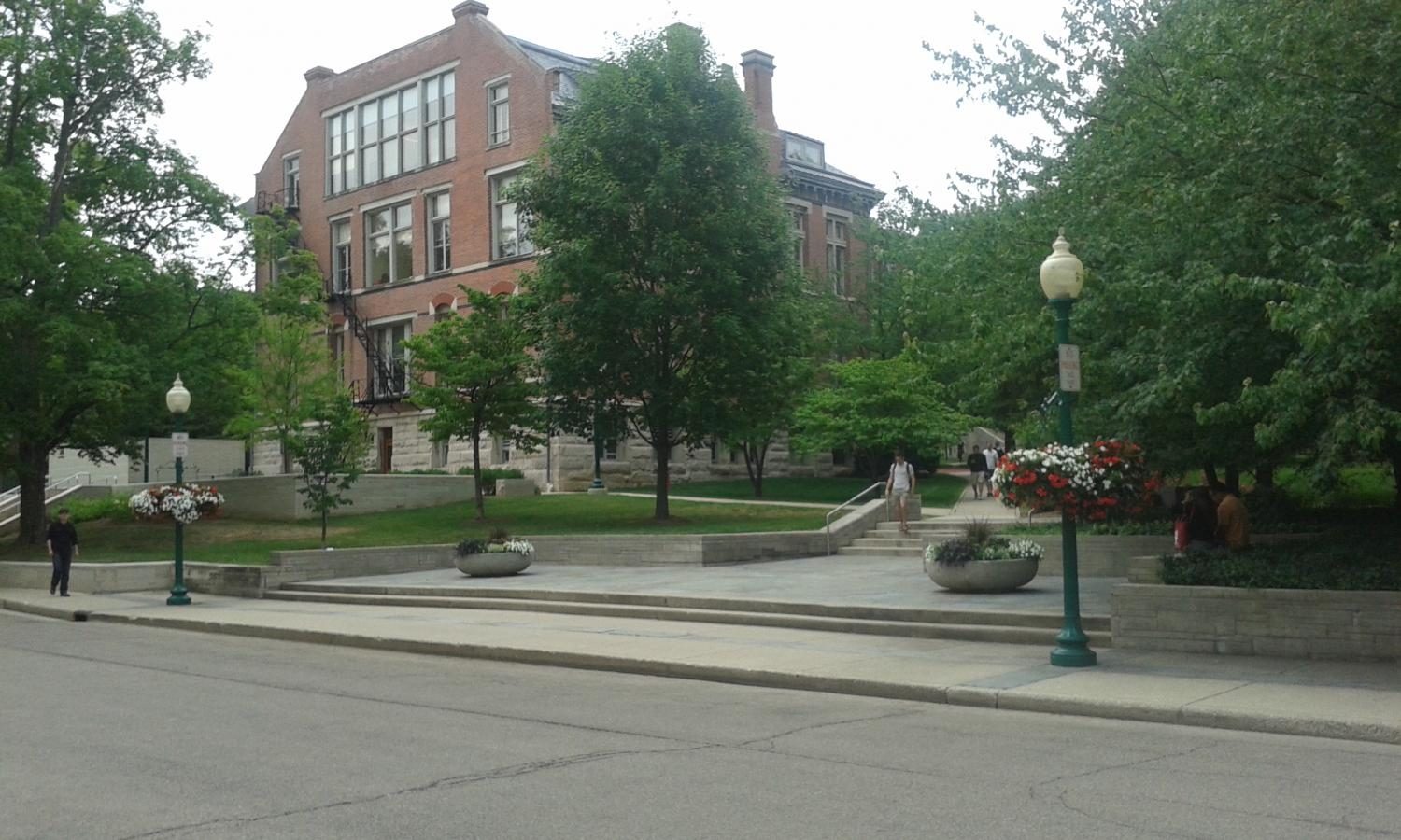 photo of a building on the indiana university campus