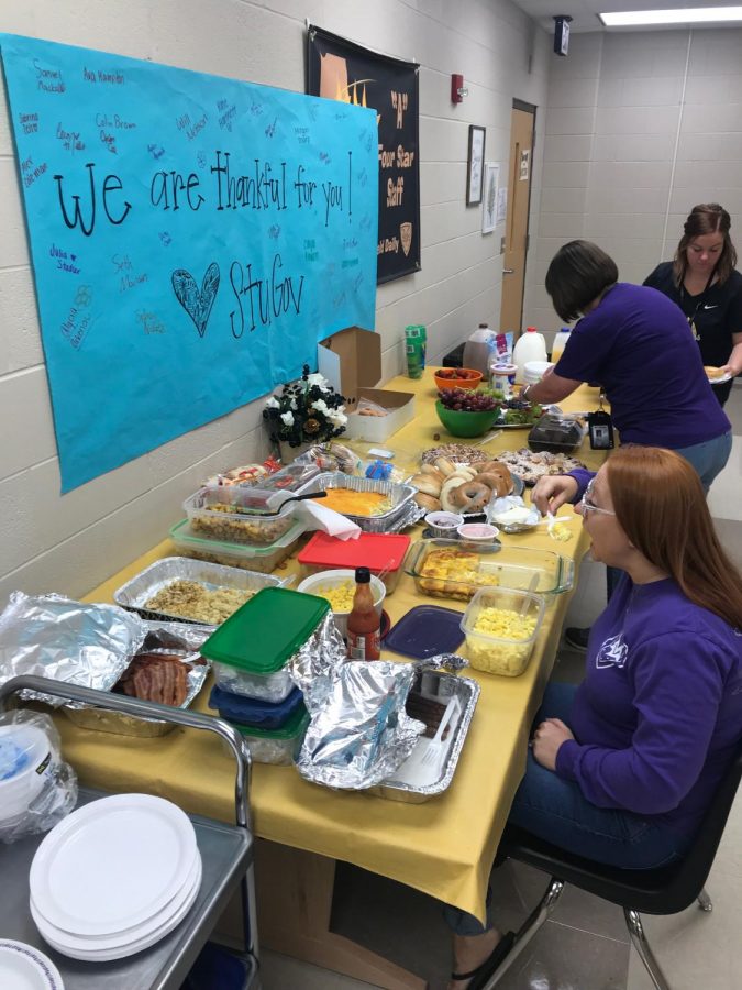 StuGov thanks teachers