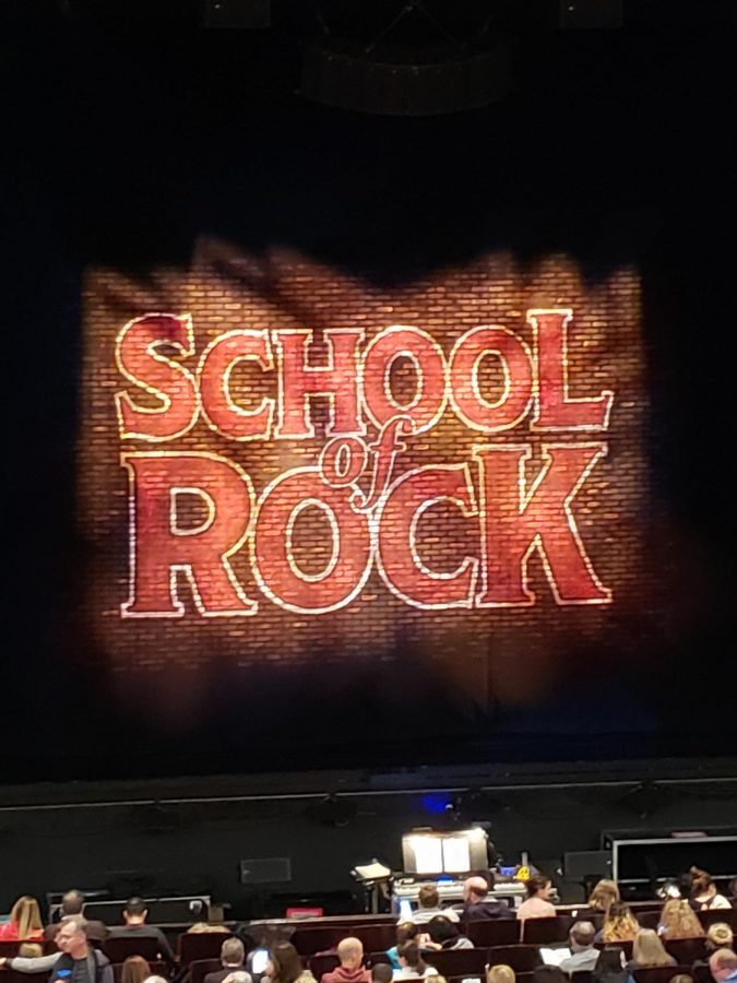 Intermission at "School of Rock"