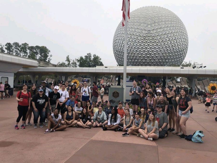 Group photo at Epcot