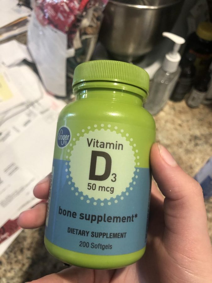 Taking vitamins can help keep you healthy