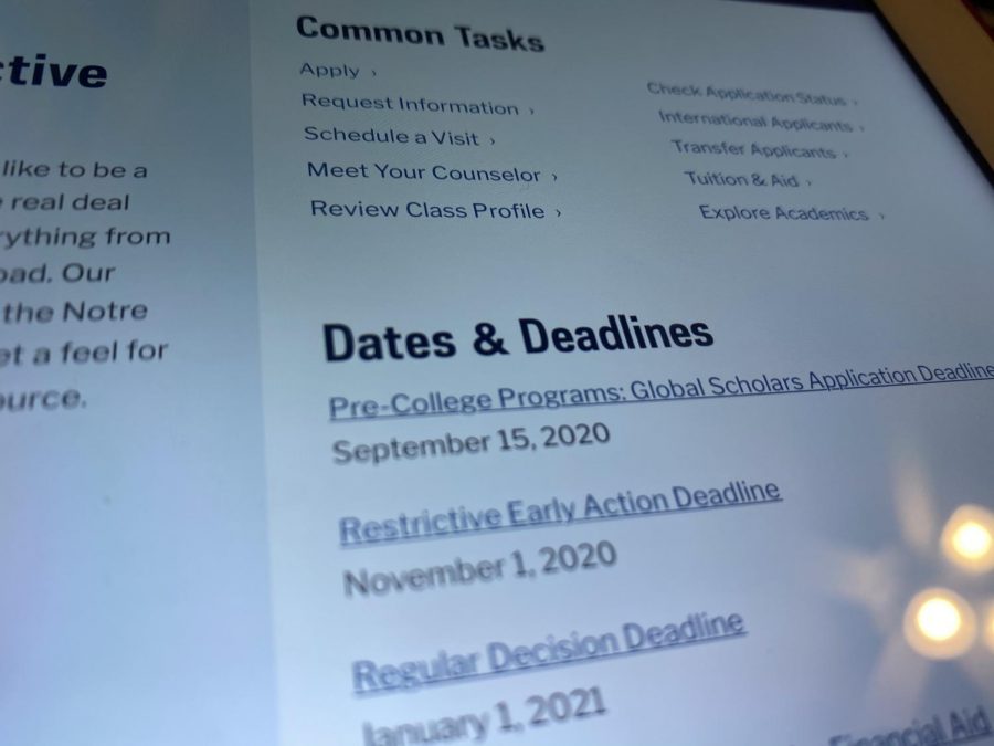 Common tasks and deadlines before you apply.