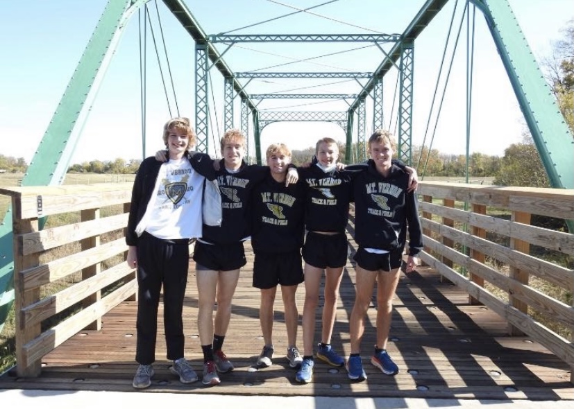 The Cross Country seniors