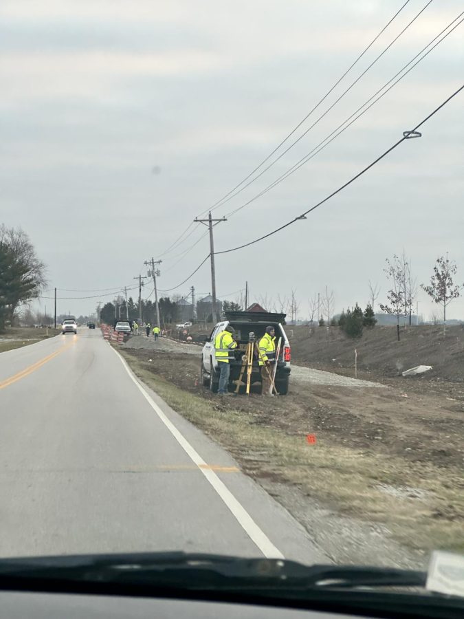 The construction area spans a great length. It runs between W 600 N and W 100 N.
