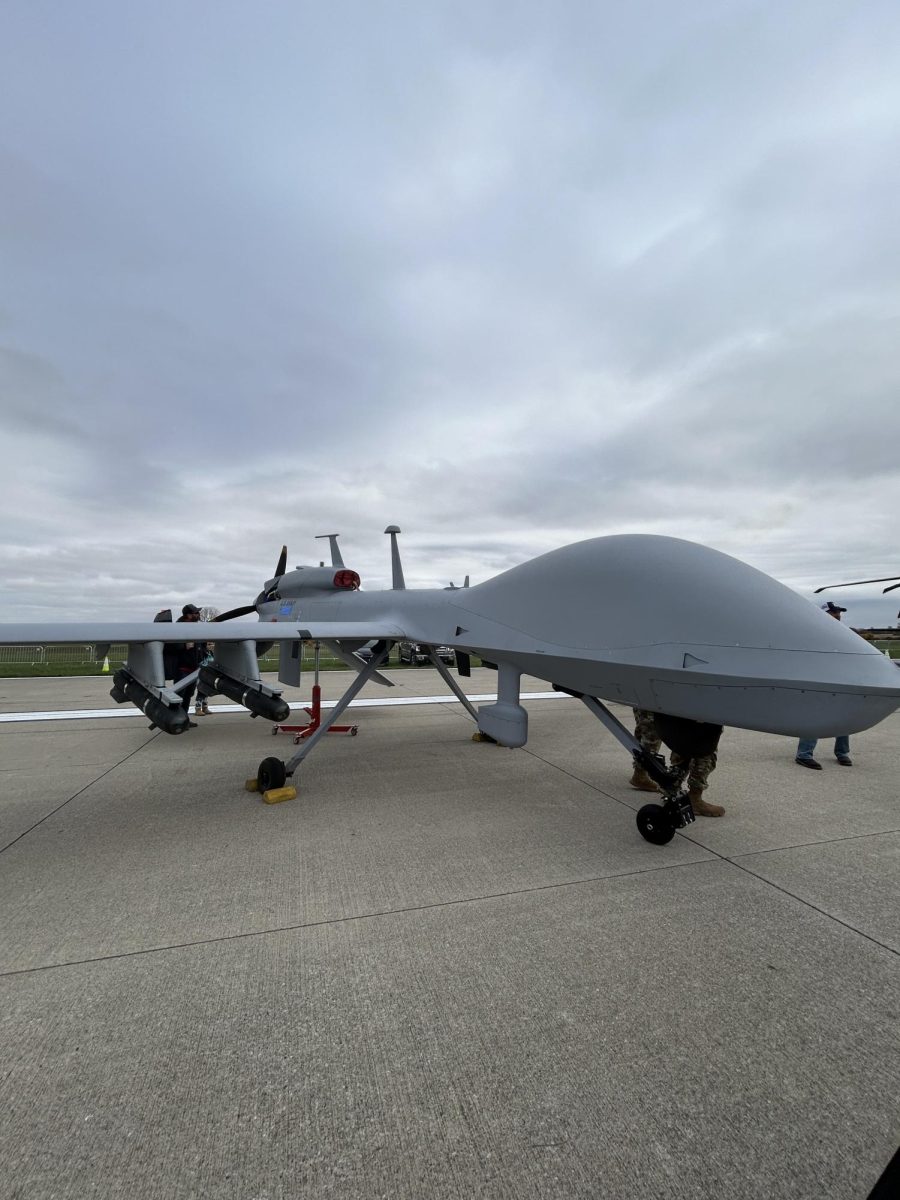 A radar drone that the U.S. Army uses to monitor areas.
