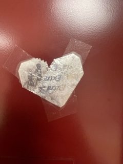 How to Make a Gum Wrapper Heart